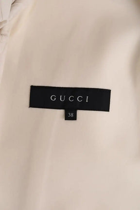 Blazer Gucci Beige en Soie