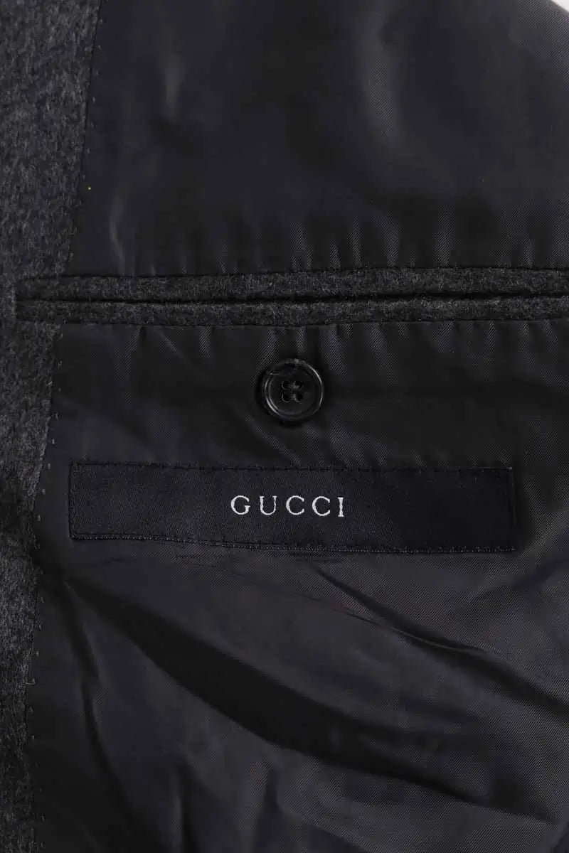 Blazer Gucci Gris en Cachemire