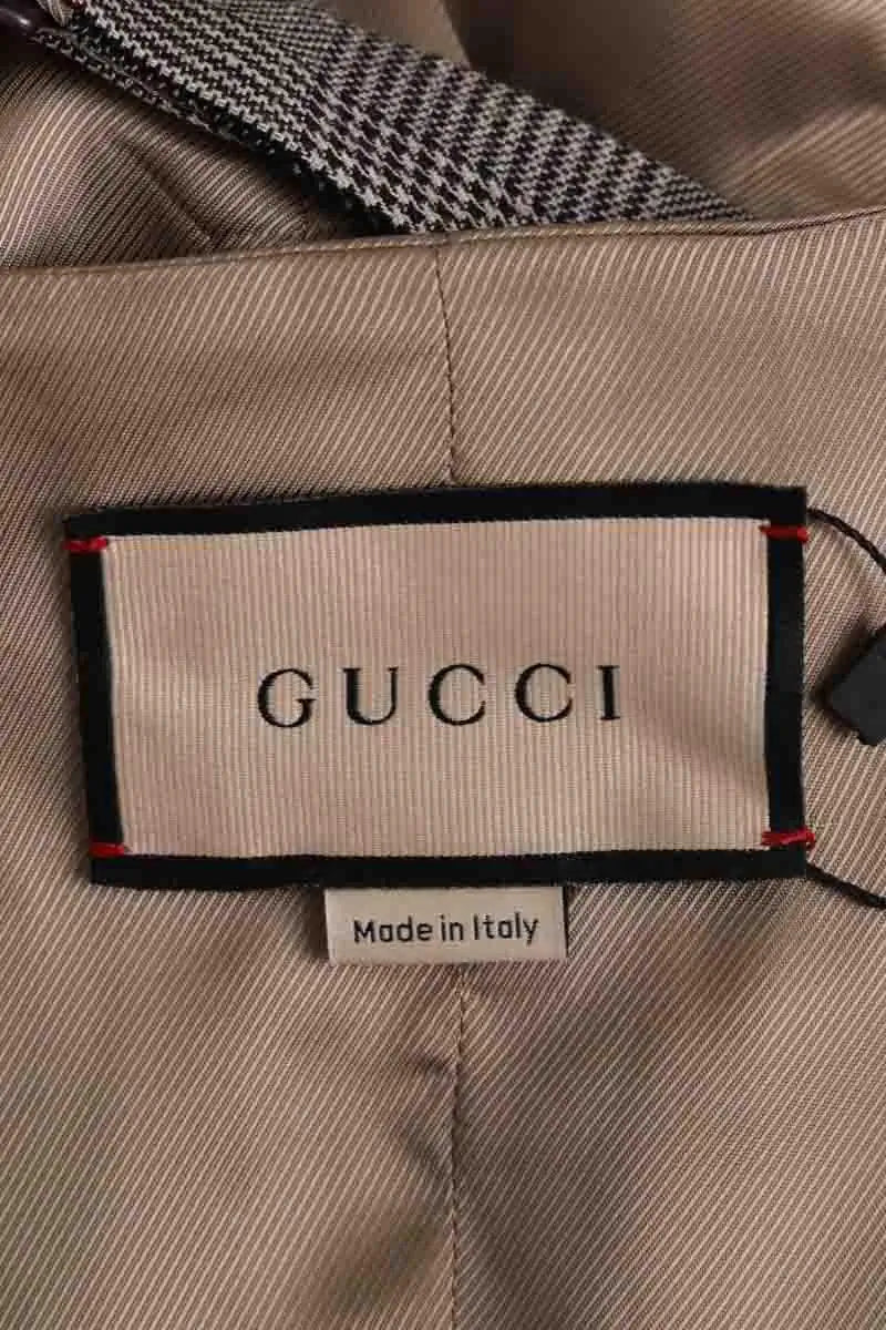 Blazer Gucci Gris en Laine
