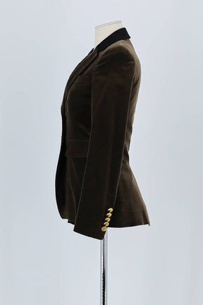 Blazer Gucci Marron en Coton