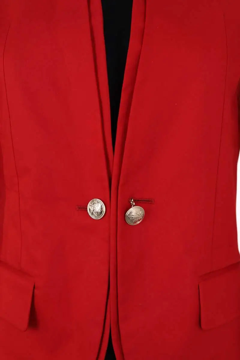Blazer Gucci Rouge en Coton