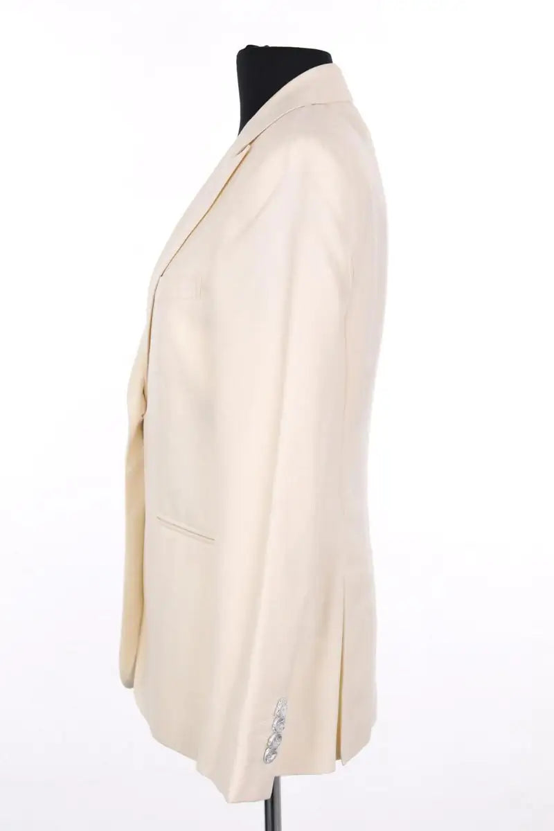 Blazer Hartwood Ecru en Laine
