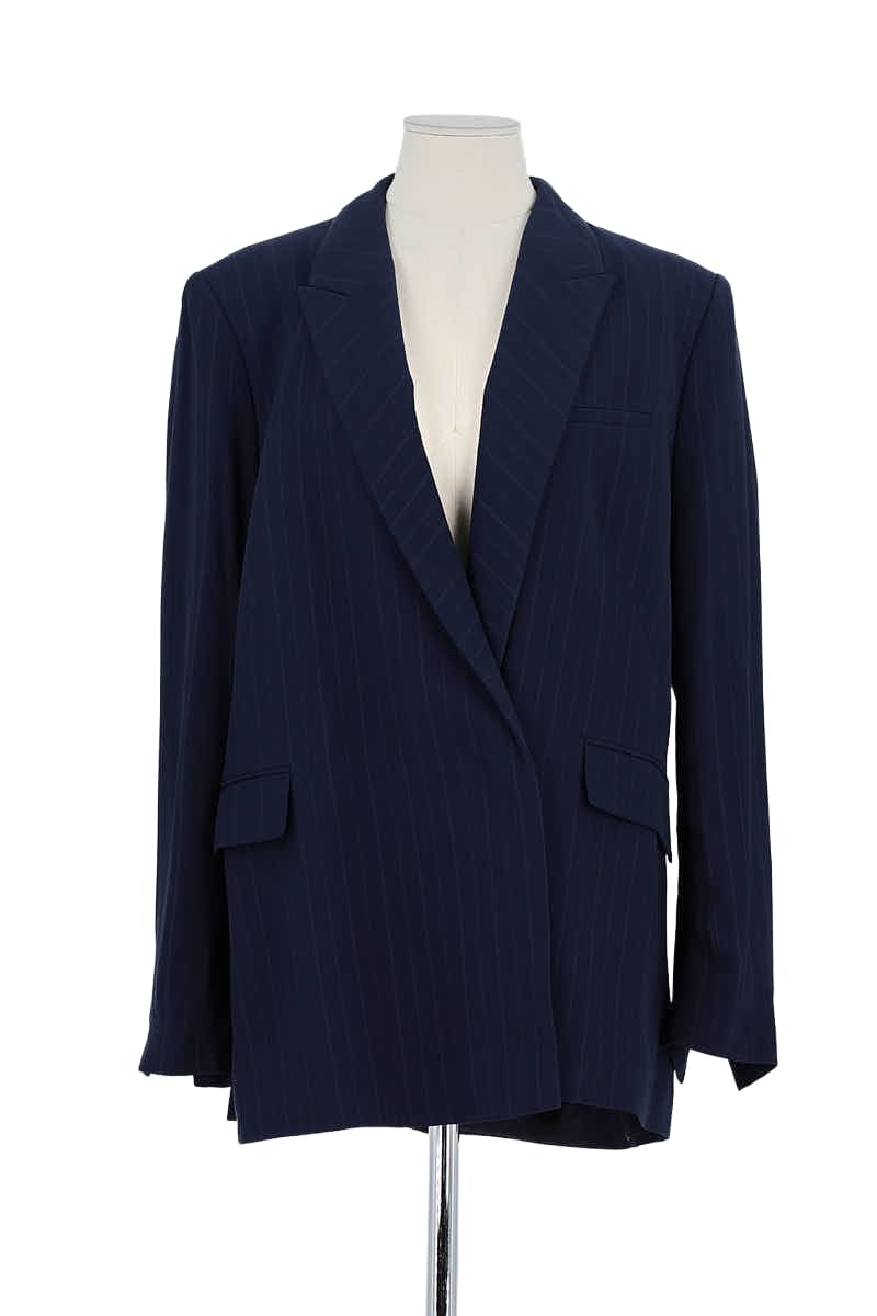 Blazer Hugo Boss Marine en Viscose, taille XXL - Seconde Main