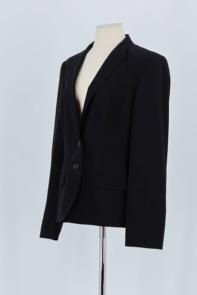 Blazer Hugo Boss Noir en Laine