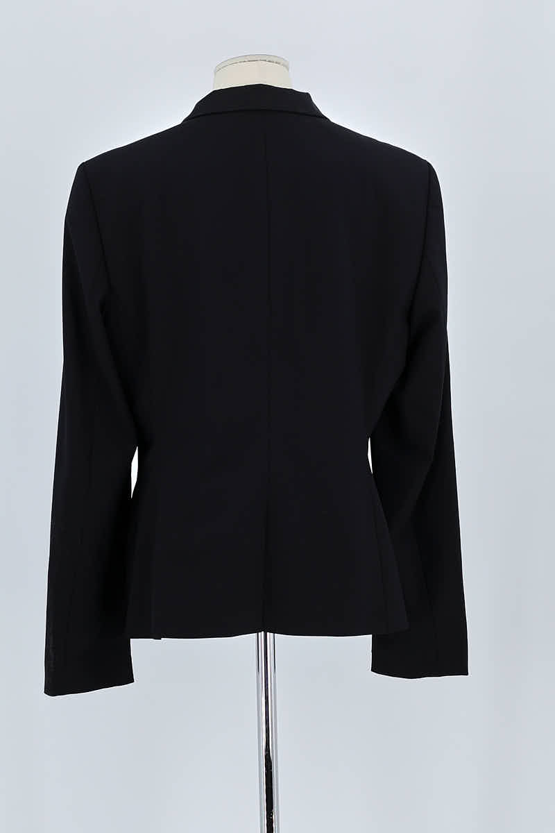 Blazer Hugo Boss Noir en Laine