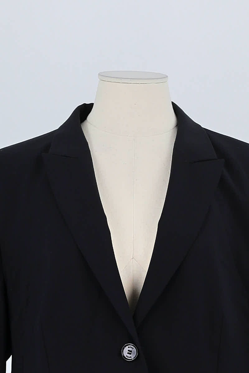 Blazer Hugo Boss Noir en Laine