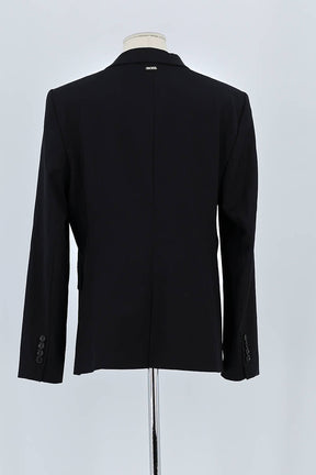 Blazer Hugo Boss Noir en Laine
