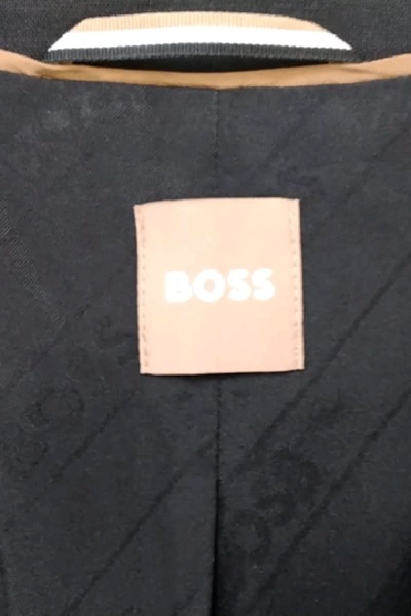 Blazer Hugo Boss Noir en Laine