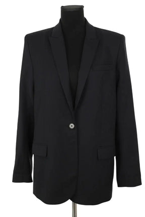 Blazer Iro Allan Noir en Laine, taille S - Seconde Main