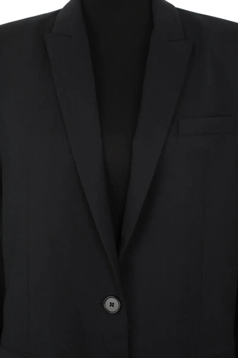 Blazer Iro Allan Noir en Laine