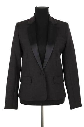 Blazer Iro Noir en Laine, taille S - Seconde Main