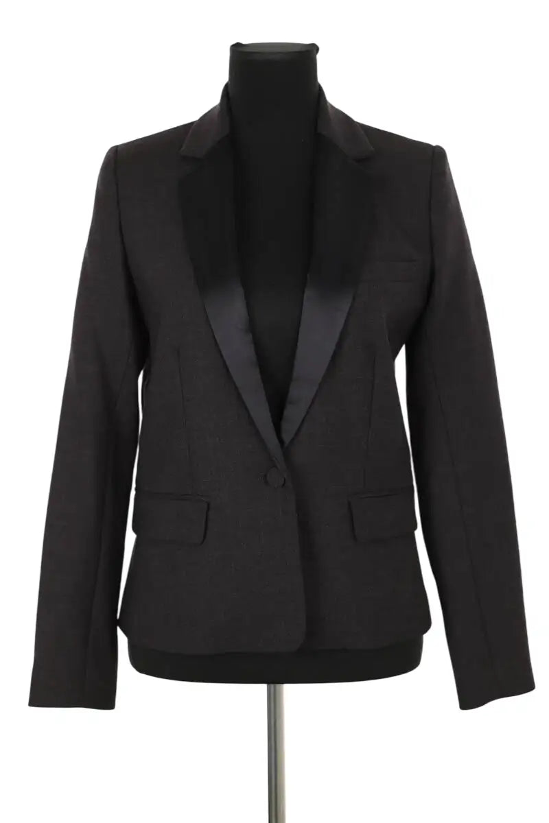 Blazer Iro Noir en Laine, taille S - Seconde Main