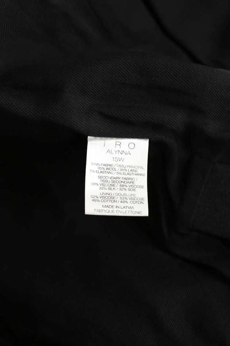 Blazer Iro Noir en Laine
