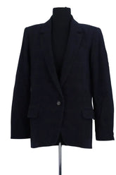 Blazer Isabel Marant Étoile Bleu en Coton, taille XS - Seconde Main