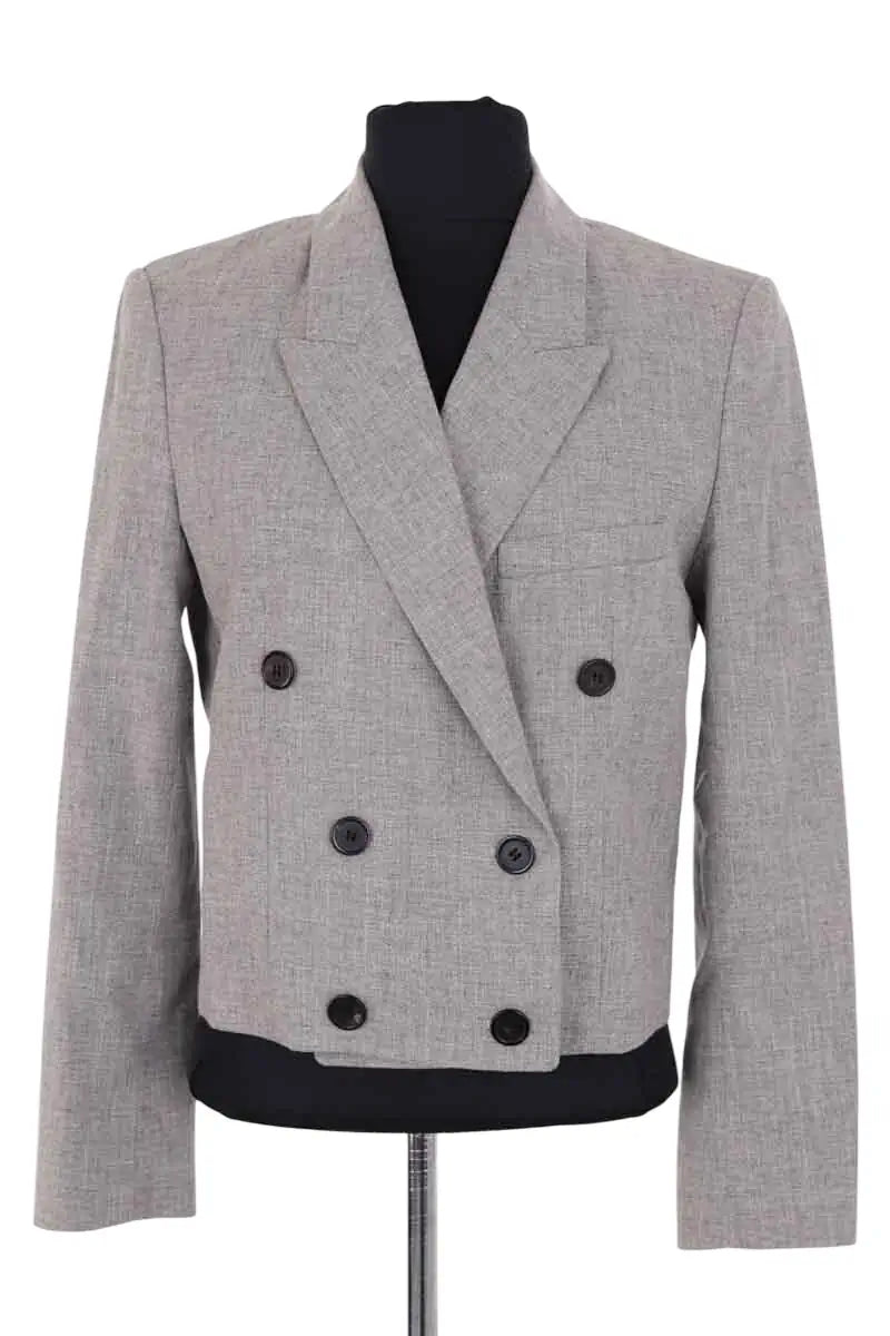 Blazer Isabel Marant Étoile Gris en Laine, taille XS - Seconde Main