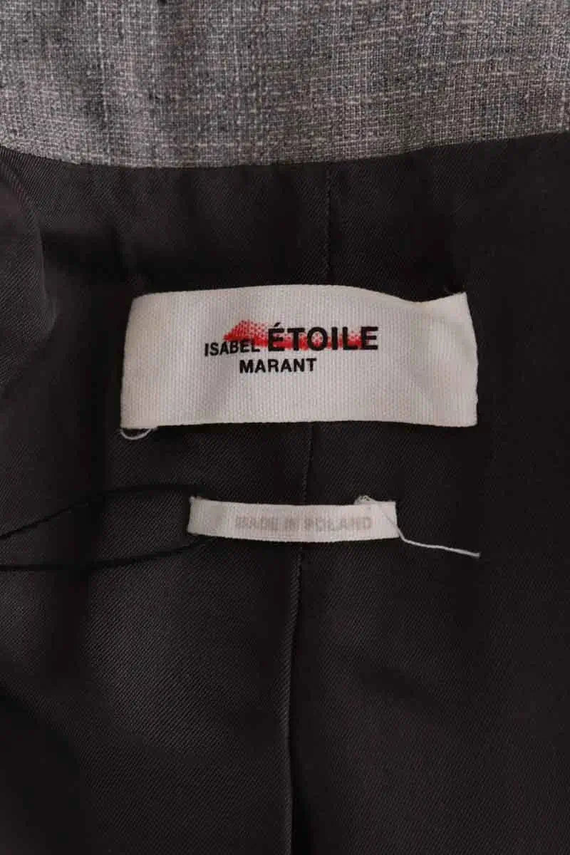 Blazer Isabel Marant Étoile Gris en Laine