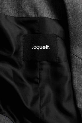 Blazer Jaquett Gris en Laine