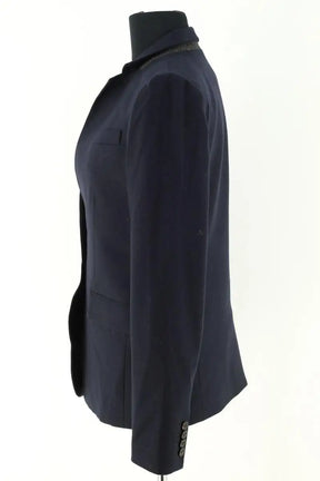 Blazer J.Crew Marine en Laine