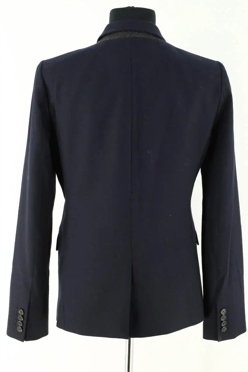 Blazer J.Crew Marine en Laine