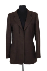 Blazer Joseph Marron en Laine, taille M - Seconde Main