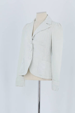 Blazer Kenzo Blanc en Coton