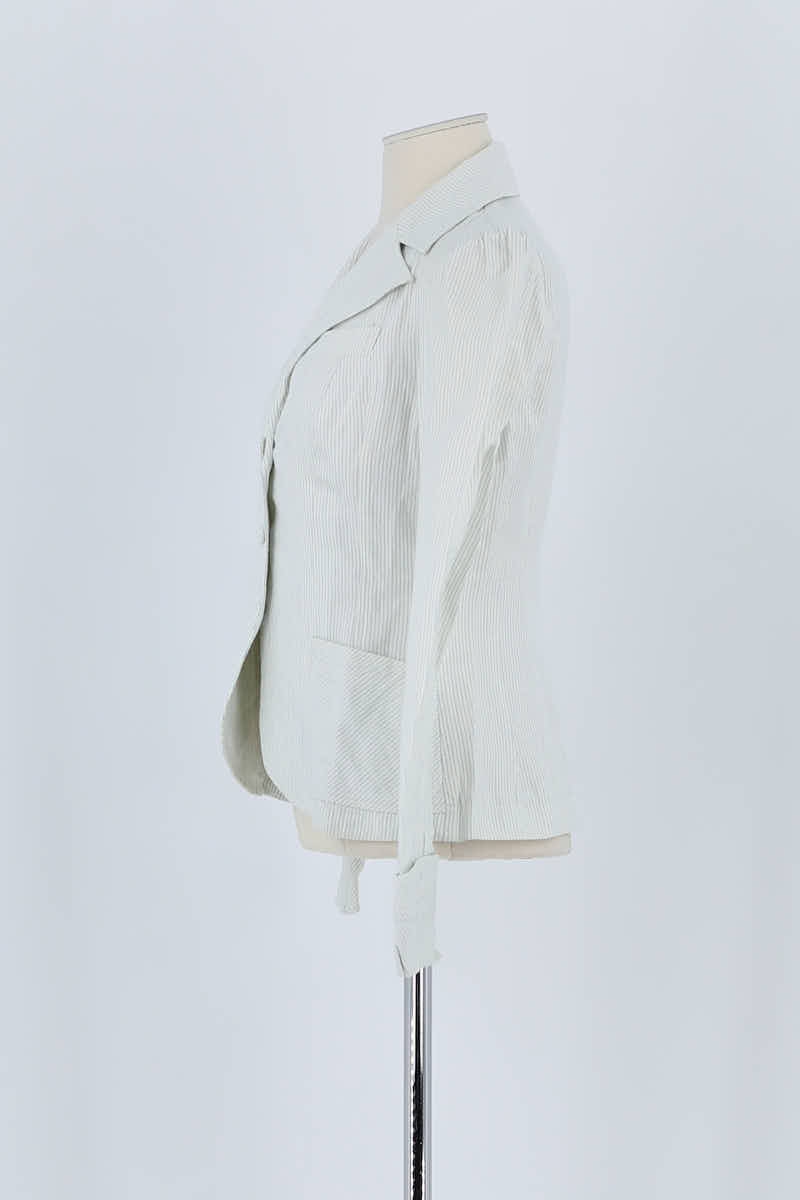 Blazer Kenzo Blanc en Coton