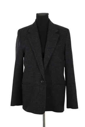 Blazer Laurence Bras Gris en Laine, taille M - Seconde Main