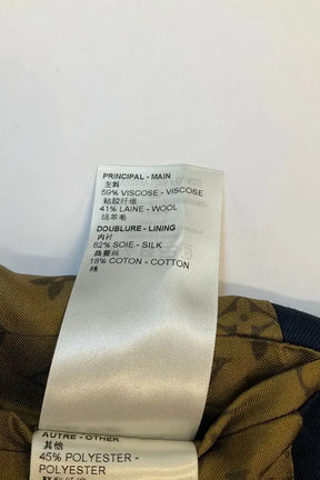 Blazer Louis Vuitton Bleu en Viscose