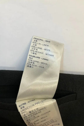 Blazer Louis Vuitton Noir en Lin