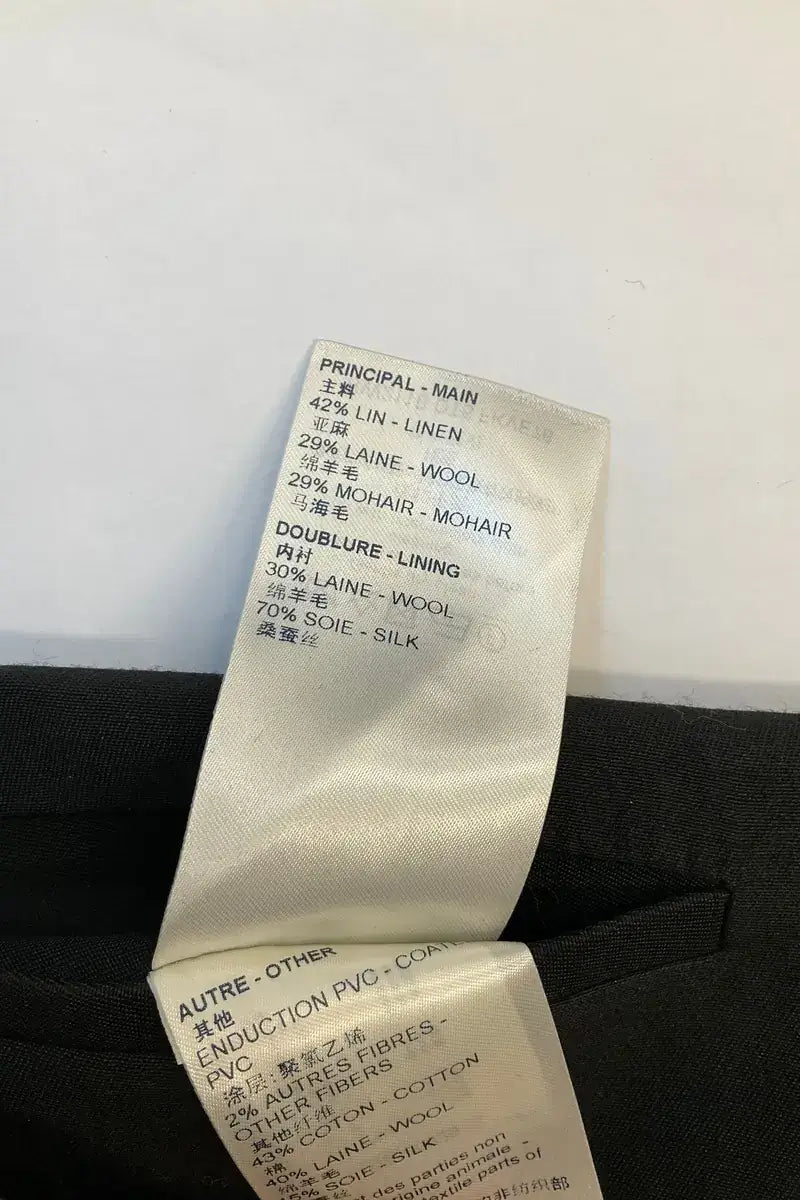 Blazer Louis Vuitton Noir en Lin