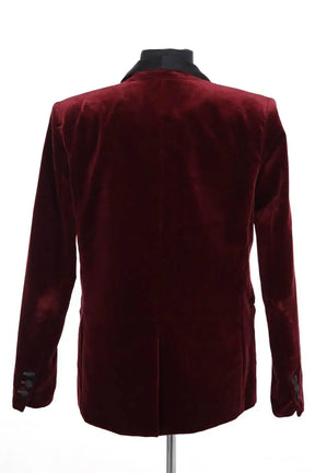 Blazer Maison Sarah Lavoine Bordeaux en Coton