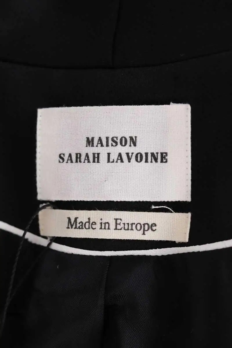 Blazer Maison Sarah Lavoine Bordeaux en Coton