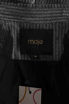 Blazer Maje Argent en Synthétique