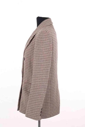 Blazer Maje Marron en Coton