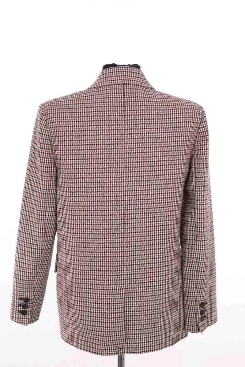 Blazer Maje Marron en Coton