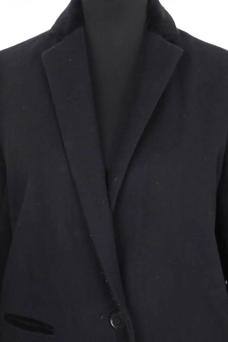 Blazer Maje Noir en Laine