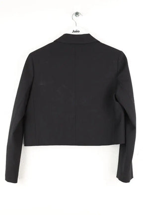 Blazer Maje Noir en Synthétique