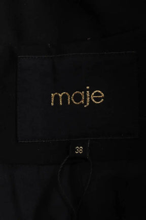 Blazer Maje Noir en Viscose