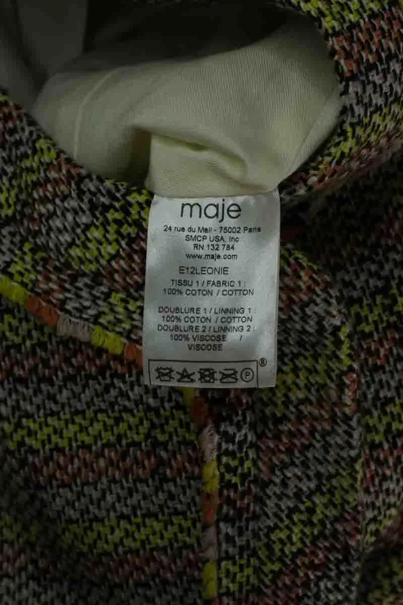 Blazer Maje Rose en Coton