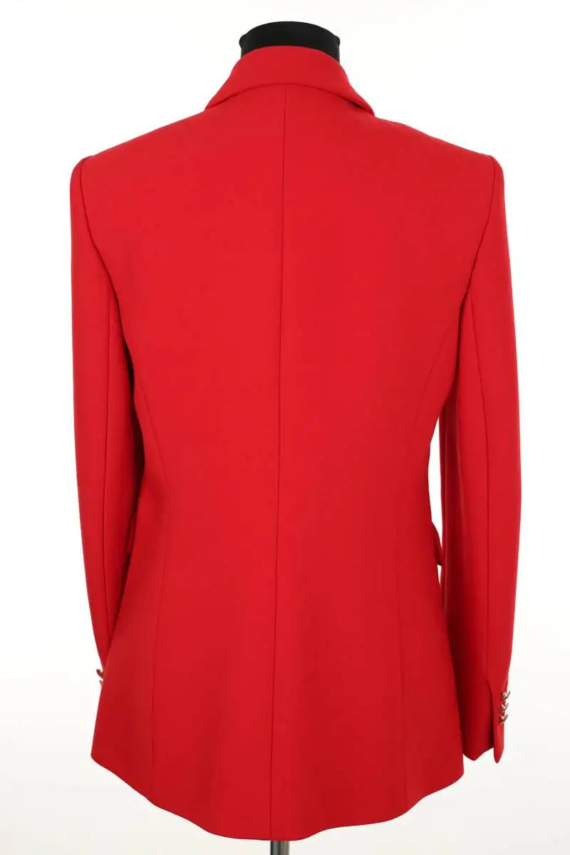 Blazer Maje Varmin Rouge en Polyester