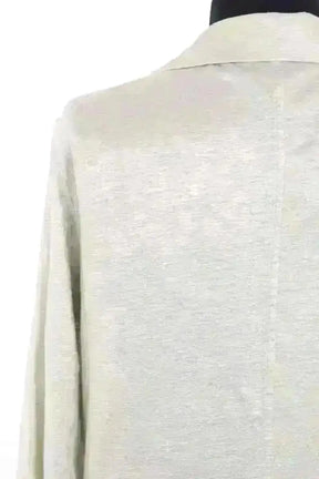 Blazer Majestic Filatures Argent en Lin