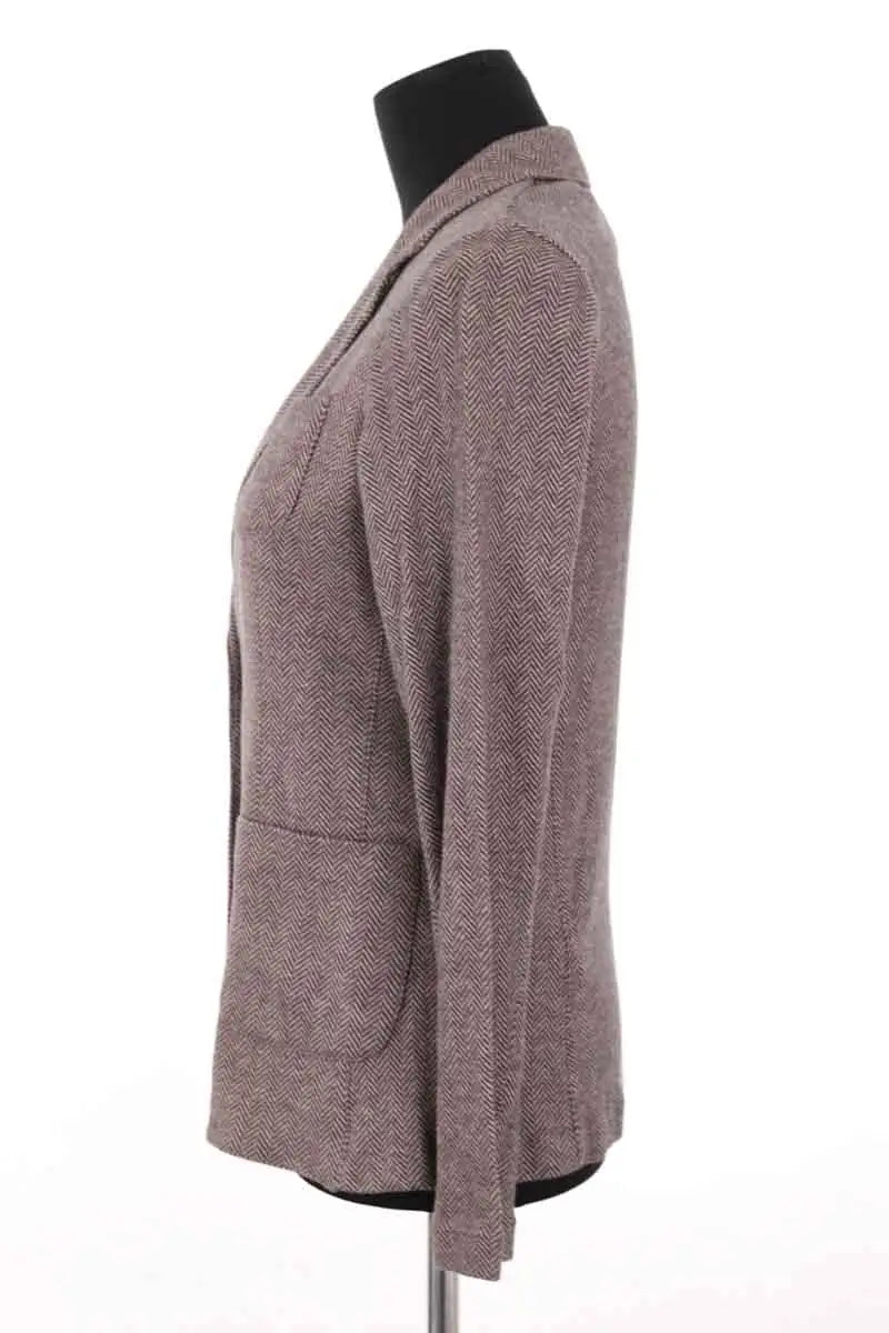 Blazer Majestic Filatures Marron en Coton