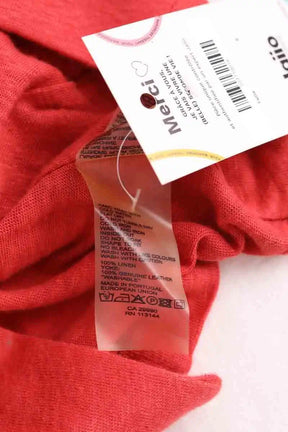 Blazer Majestic Filatures Rouge en Lin