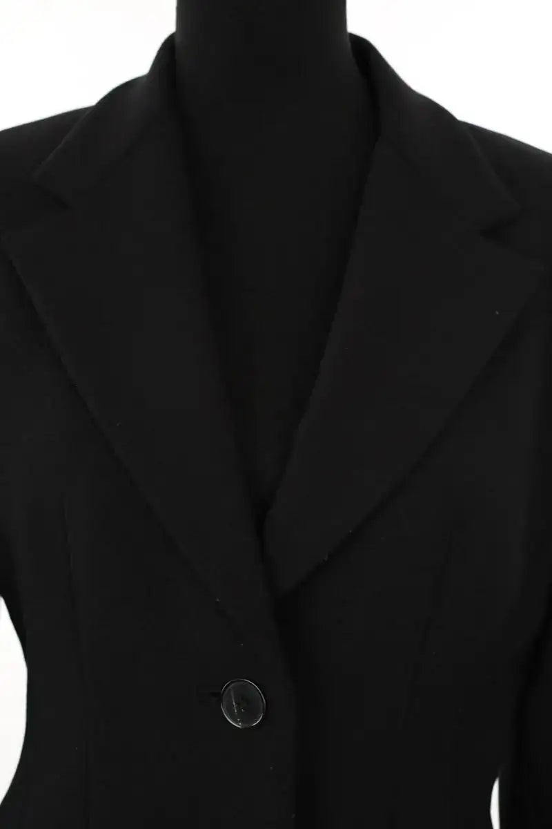 Blazer Mantù Noir en Polyester