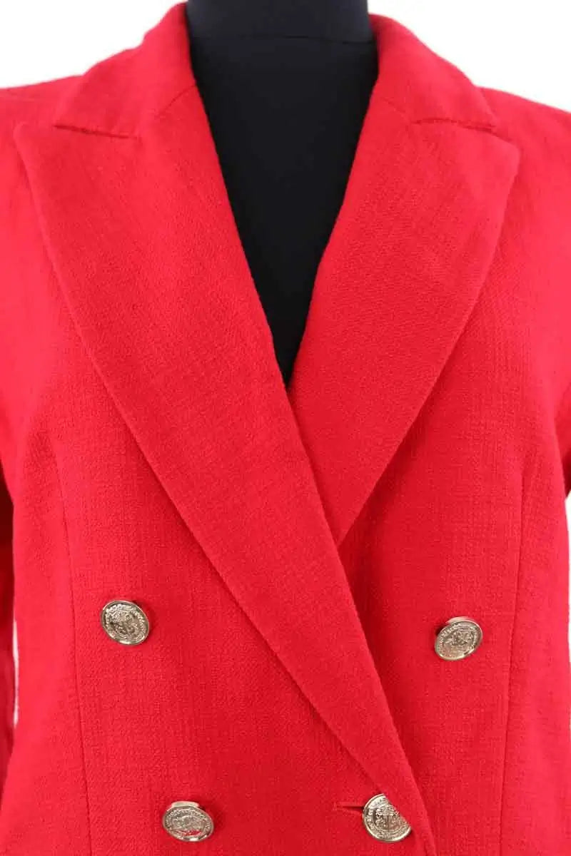 Blazer Marella Rouge en Coton