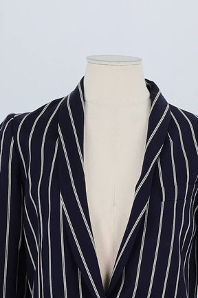 Blazer Margaux Lonnberg Marine en Laine