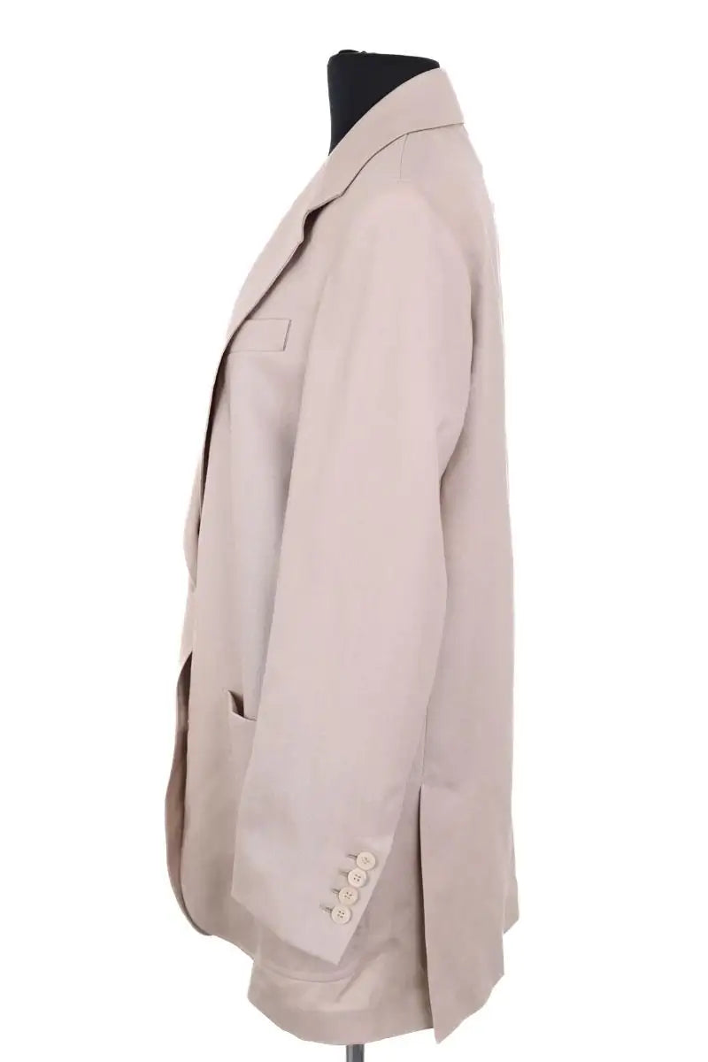 Blazer Max Mara Gris en Laine