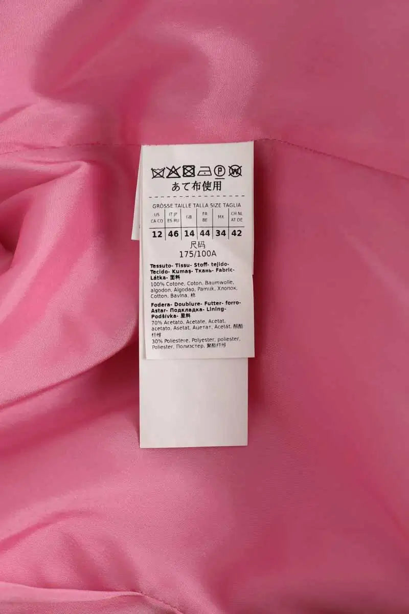 Blazer Max Mara Rose en Coton