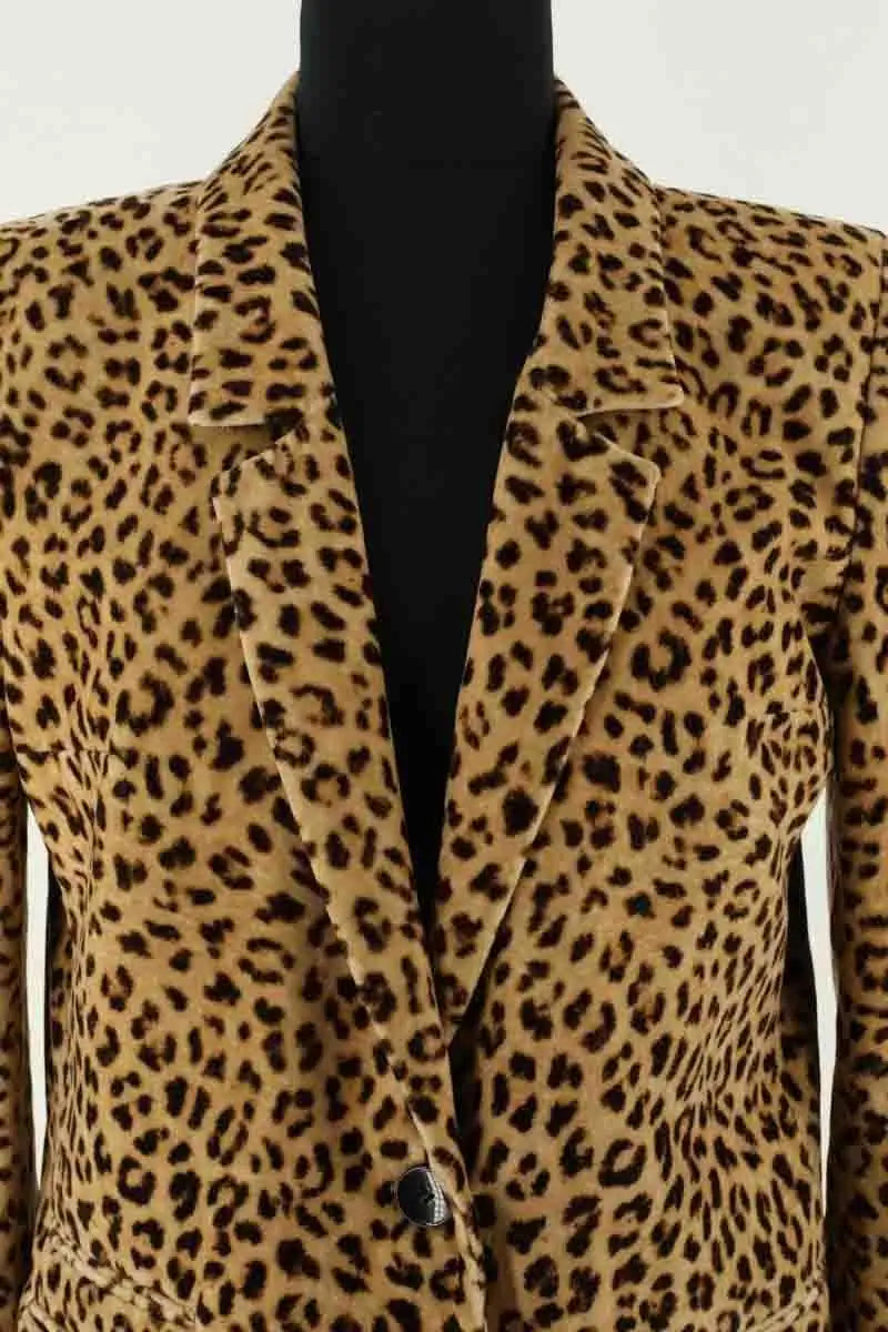 Blazer Mister K Marron en Coton