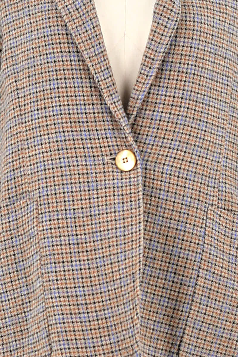 Blazer Momoni Marron en Laine